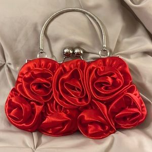 Red Rose clutch